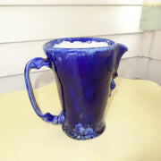 Curvey Pitcher in Blues