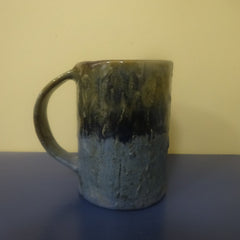 Tall Mug in Forest and Water Glazes