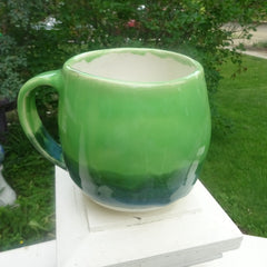 Apple Green and Deep Green Mug