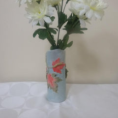 Fall Leaves Bud Vase