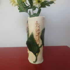 Fun Bud Vase with Lady Bug and Butterfly