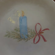 Holiday Candle Plate