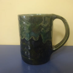 Green and Dark Green Mug
