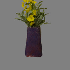 Vase in Deep Purple Glaze