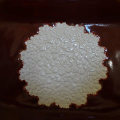 Deep Red Holiday Platter