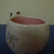 Cutie Round Mug with  and Flowers and Critters