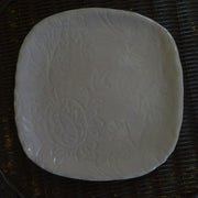 Crystal Pink Platter with Texture