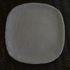 Crystal Pink Platter with Texture