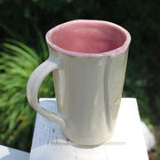 Pinkish Mug with Fun Robin