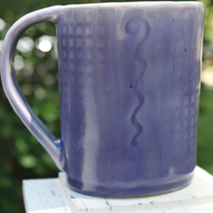 Soft Textured Purplish Mug