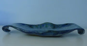 Free-form Serving Piece in Greens and Blues