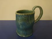 Melty Green and Blue Large Mug