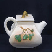 Ginko Leaf Teapot