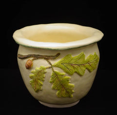 Small Vessel with Oak Leaves