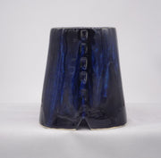 Hand-built and functional Blue Midnight Vase