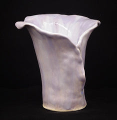 Floral Form Lavender Vase