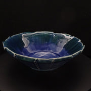 Green and Blue Serving Bowl
