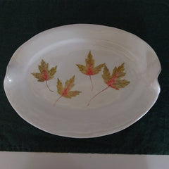 Elegant Leaf Platter