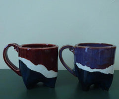 Multi-glazed Mugs