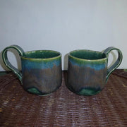 Forest Green Mug Set