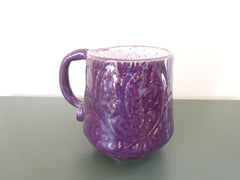 Deep Purple Mug with Texture