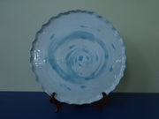Large Blue and White Serving Platter