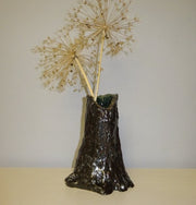 Shimmering Tree Trunk Vase