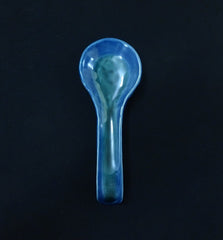 Blue and Green Spoon Rest