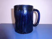Very Dark Blue and Black Mug