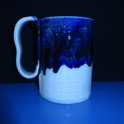 Large Cobalt and Icy Blue Mug
