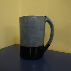Handsome Blue and Black Large Mug