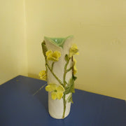 Bud Vase with Single Yellow Rose