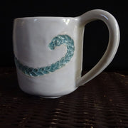 Swirl in Turquoise Mug