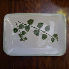 Green Leaf Platter