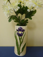Large Iris Bud Vase