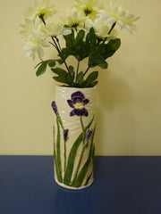 Large Iris Bud Vase