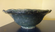Fabulous Large Bowl in Blues and Greens