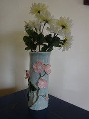 Pink Garden Flower Bud Vase